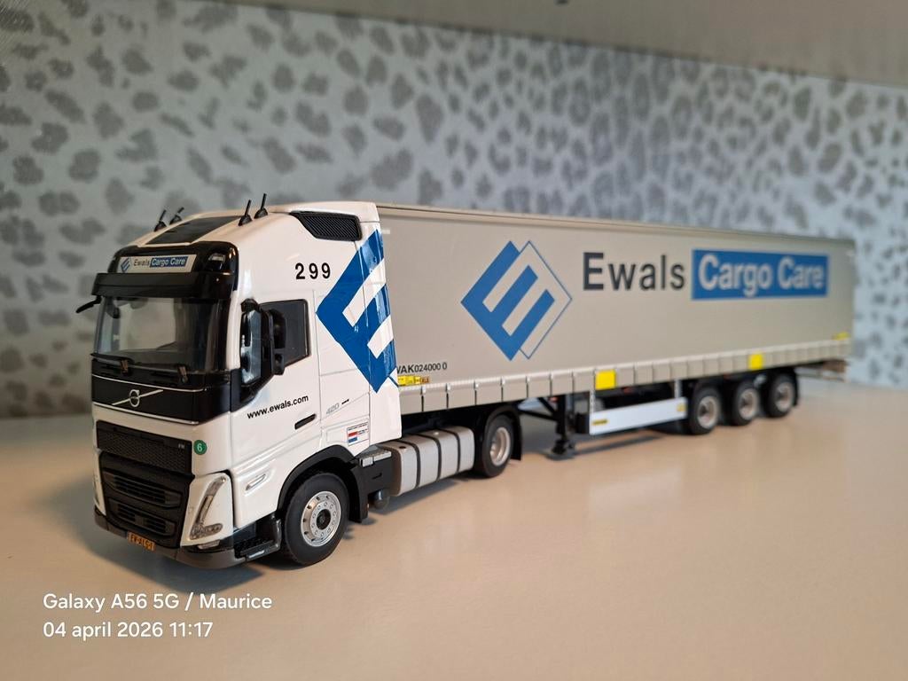 WSI, Volvo FH Combinatie Ewals Cargo Care, Ophalen of Verzenden, Zo goed als nieuw, Bus of Vrachtwagen, Wsi