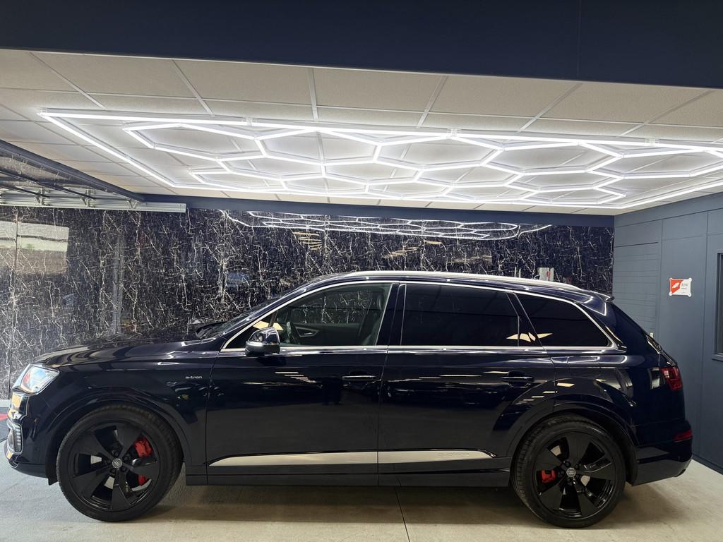 Audi Q7 3.0 TDI e-tron quattro Sport 3x s-line in opdracht v, Automaat, Gebruikt, Blauw, 2420 kg
