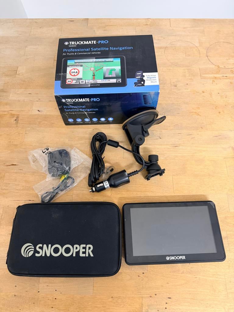 Snooper S6900 Truckmate Pro Navigatie voor Vrachtwagens, Ophalen of Verzenden, Zo goed als nieuw
