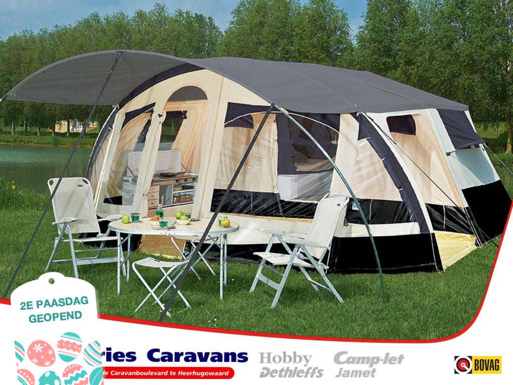 Jamet Dakota Obelink Special Boogluifel, Imperial, Caravans en Kamperen, Vouwwagens, Tot en met 6, Jamet