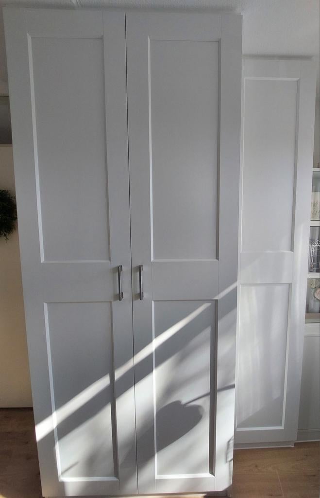 Ikea Pax 3 kastdeuren Grimo incl. Grepen + 8 scharnieren, Ophalen, 200 cm of meer, 50 tot 100 cm, Zo goed als nieuw