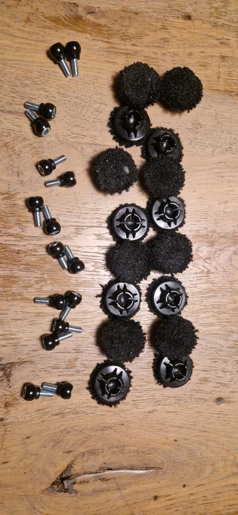 16 scratch no more stoelviltjes, Ophalen of Verzenden, Zo goed als nieuw, Zwart, Eén