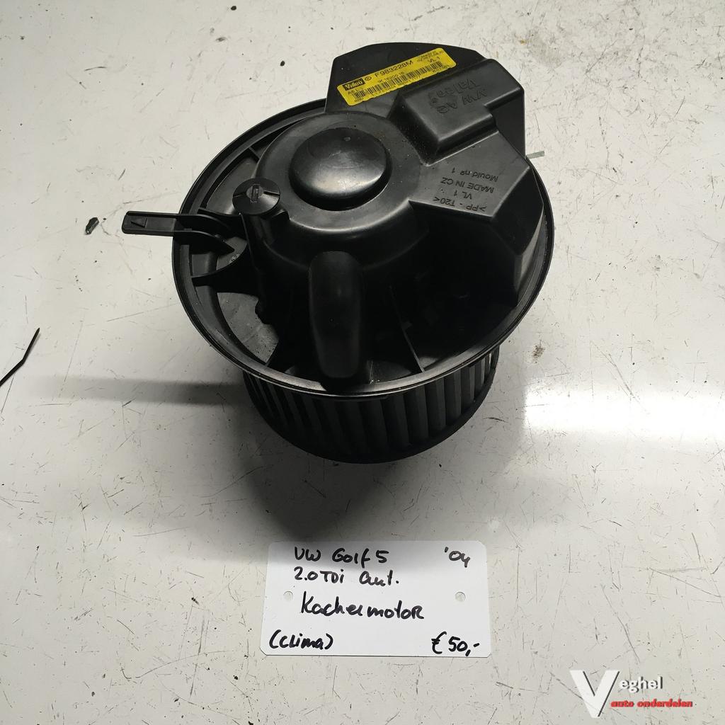 Vw Golf 5 2.0 TDI  Automaat 2004   Kachelmotor (clima)