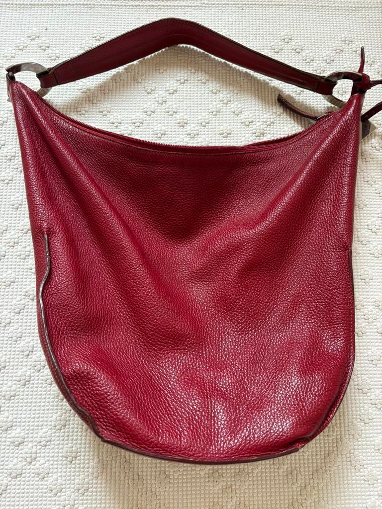 Dames tas, Ophalen of Verzenden, Gebruikt, Rood, Schoudertasje