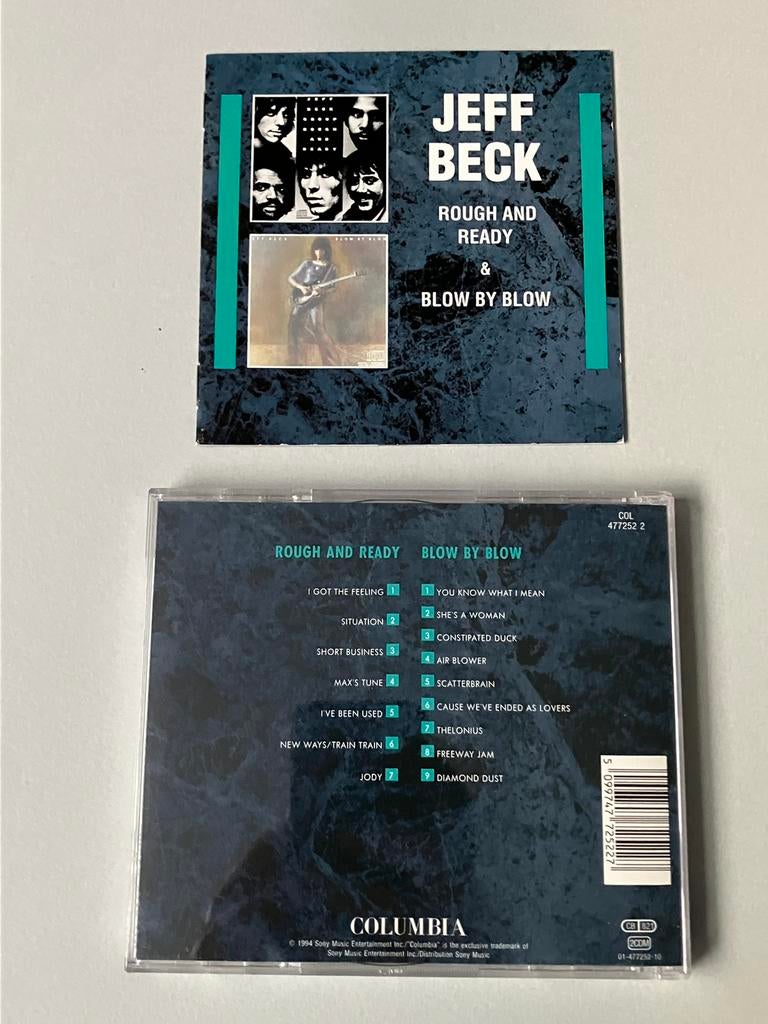 Jeff Beck - Rough and Ready & Blow By Blow, Ophalen of Verzenden, Nieuw in verpakking, Poprock