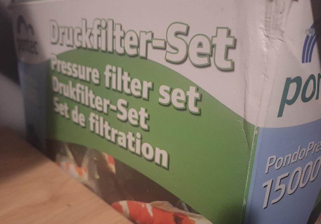 NIEUWE Druk filter set - pontec pondopress 15000, Ophalen, Nieuw