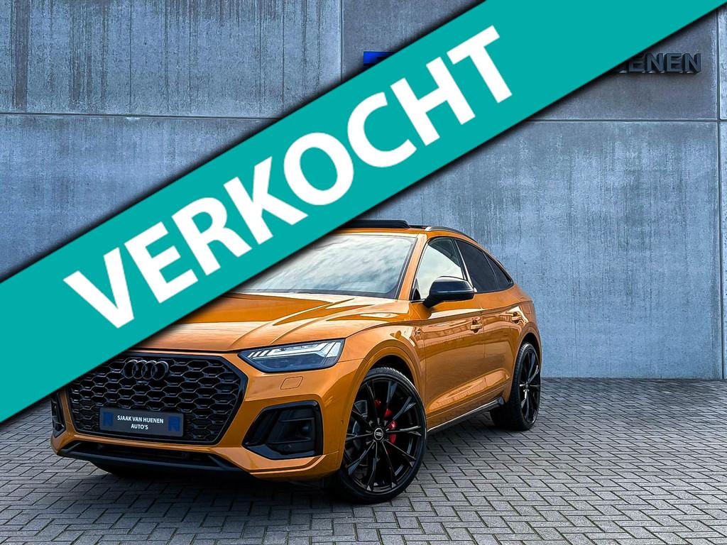 Audi Q5 Sportback 55TFSIe 367pk Quattro Competition S Editio, Auto's, Audi, Bedrijf, Te koop, Q5, 360° camera, 4x4, ABS, Achteruitrijcamera