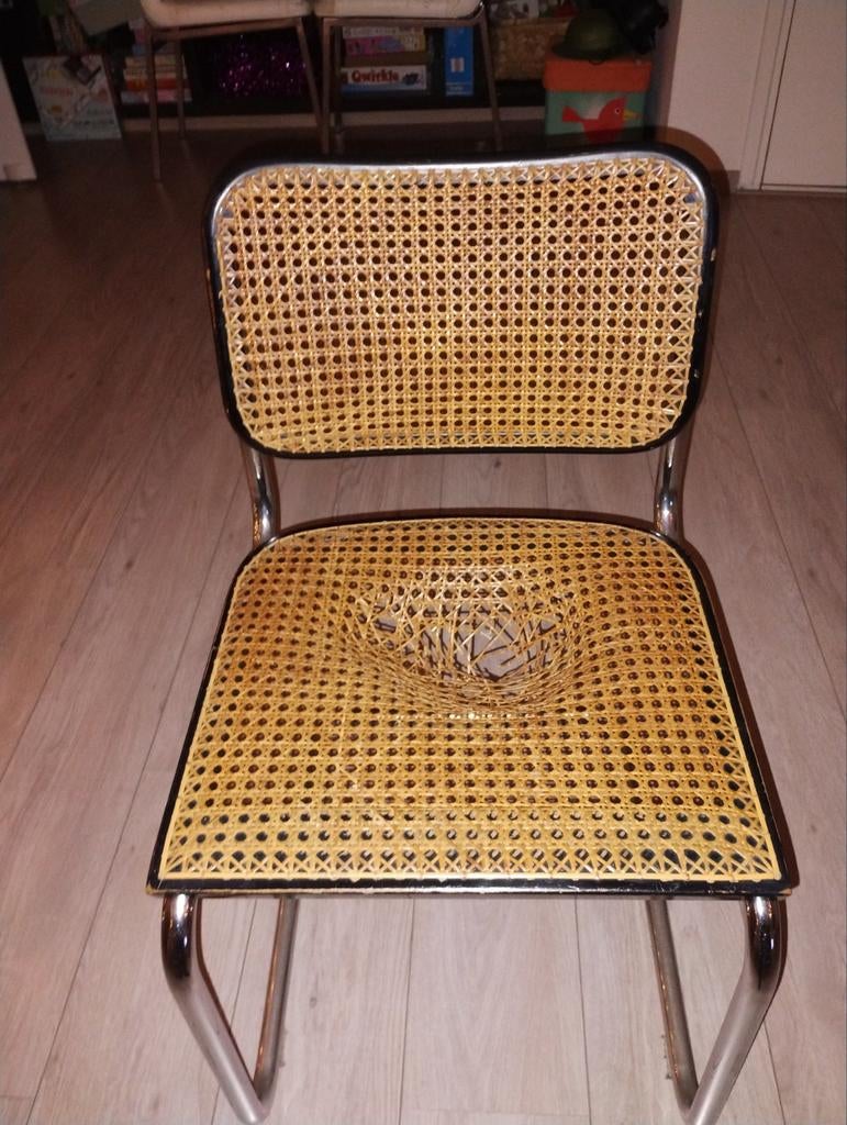 Marcel Breuer 2x zitting + 2x rugleuning (geen frame), Ophalen of Verzenden, Twee