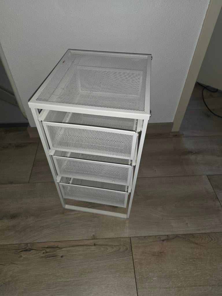 IKEA LENNART ladeblok - compact en wit, Minder dan 50 cm, Gebruikt, Ophalen of Verzenden, 3 of 4 laden