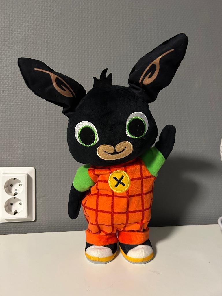 Dansende bing 37 cm hoog, Met geluid, Overige karakters, Ophalen of Verzenden, Middelgroot (20 tot 80 cm)