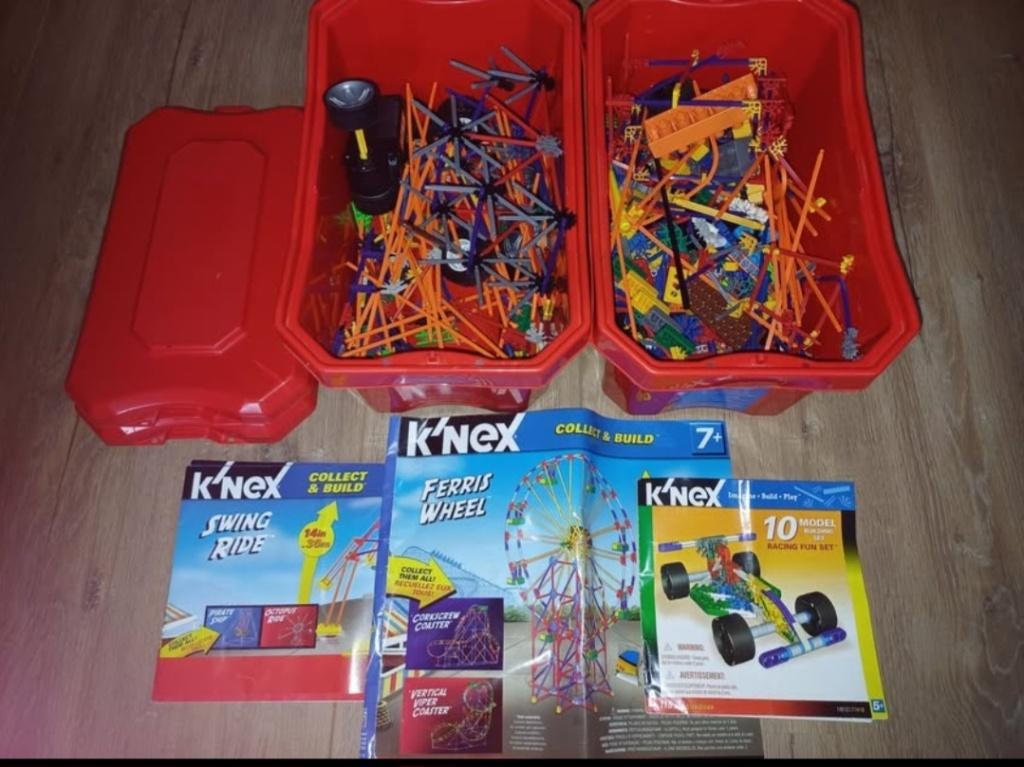 K'nex, Ophalen, Gebruikt, K'nex