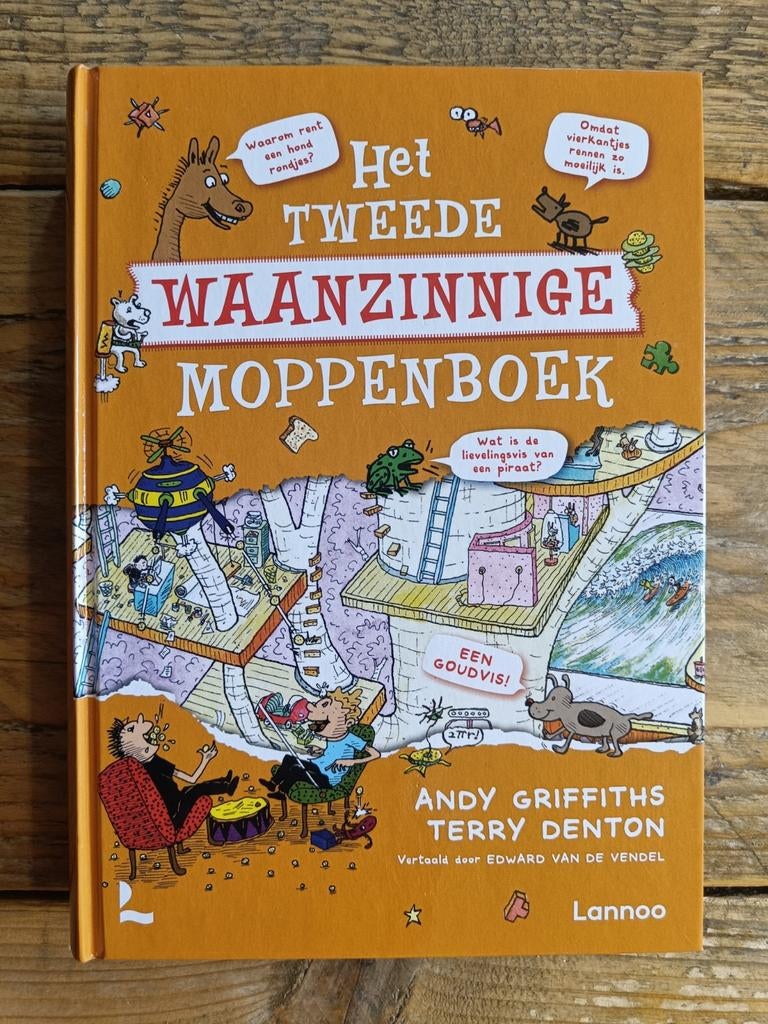Het tweede Waanzinnige moppenboek., Ophalen of Verzenden, Zo goed als nieuw