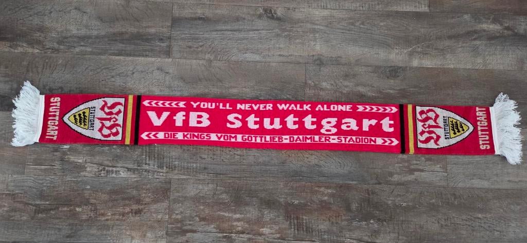 Sjaal VFB Stuttgart, Ophalen of Verzenden, Zo goed als nieuw, Buitenlandse clubs, Vaantje of Sjaal