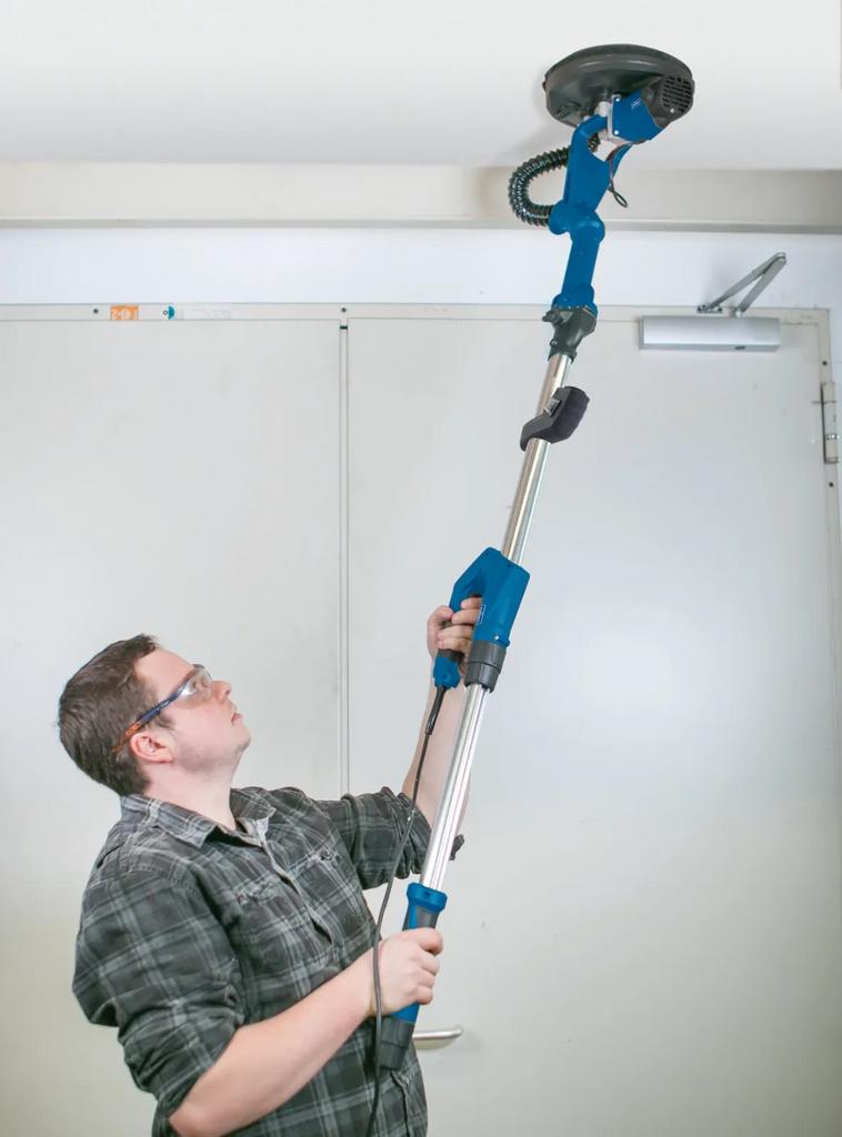 Te huur wand/plafond schuurmachine (langnek), Ophalen, 1200 watt of meer