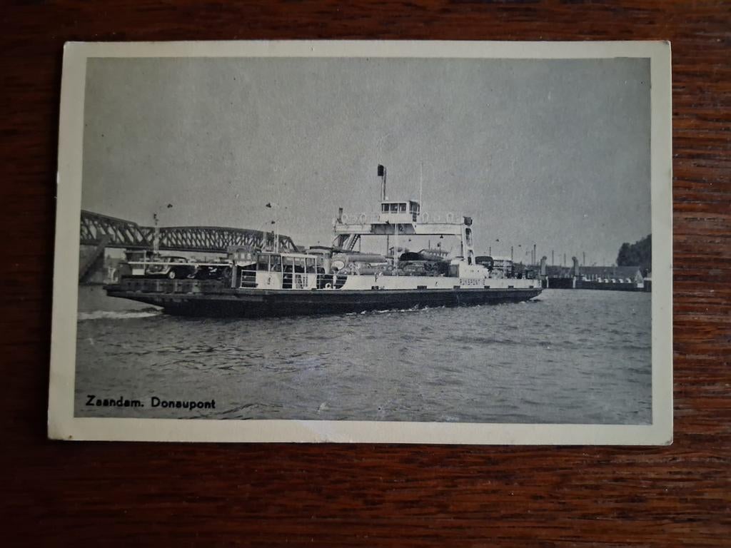 Zaandam - Donaupont, Verzamelen, Verzenden, 1940 tot 1960, Gelopen, Noord-Holland