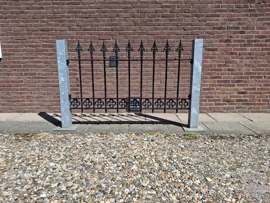 hekwerk, Ophalen, Gebruikt, IJzer, Sierhekwerk