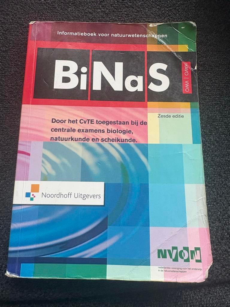 Binas zesde editie, Boeken, Ophalen of Verzenden, Beta, Gelezen, Overige niveaus