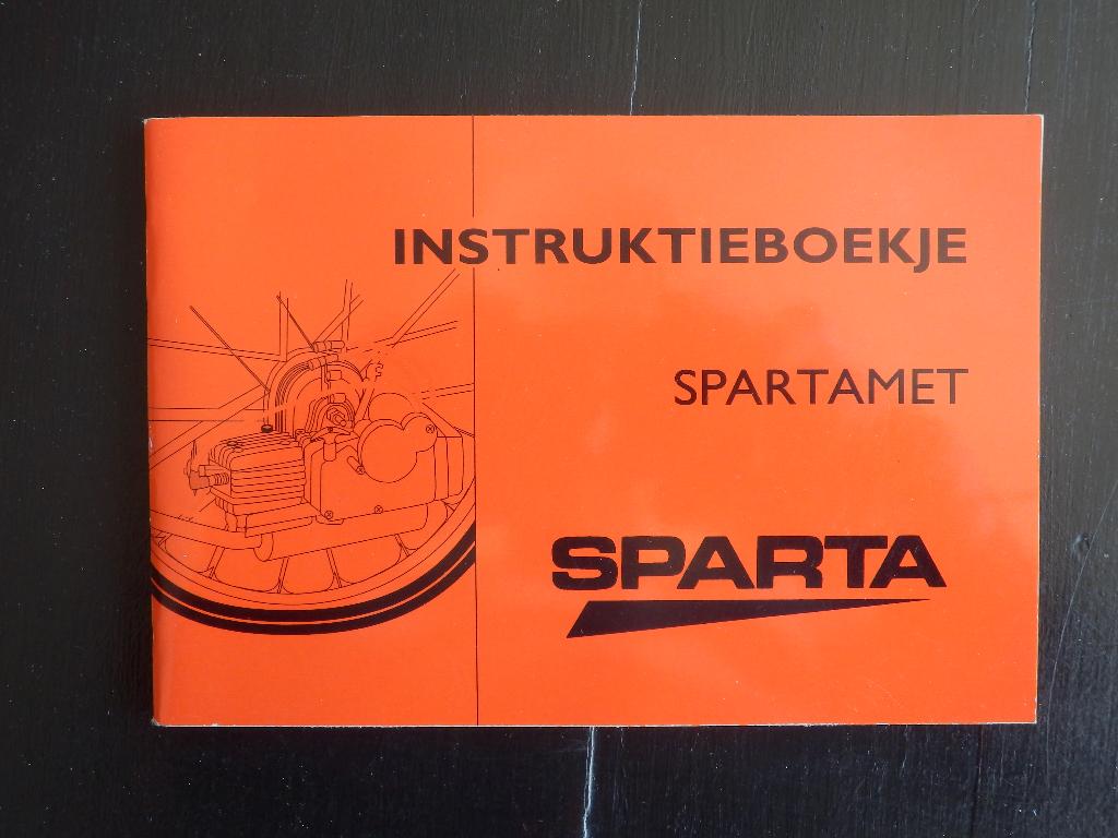 instructieboekje spartamet, Ophalen of Verzenden, Nieuw