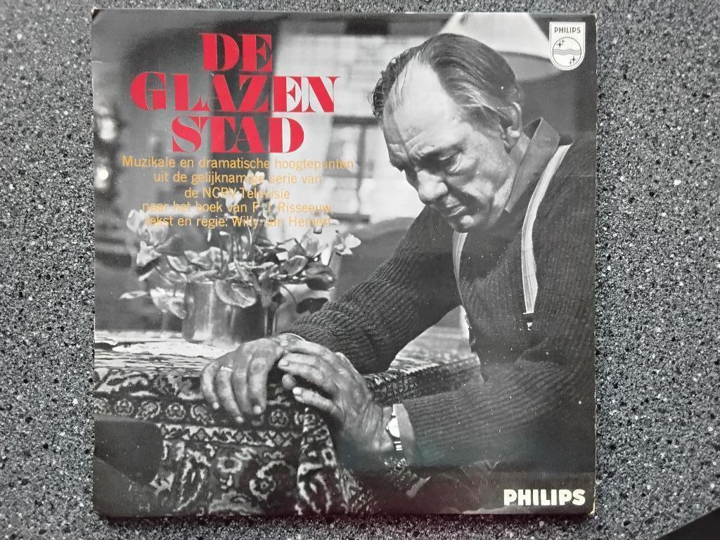 LP De Glazen Stad, Ophalen, Gebruikt, 12 inch