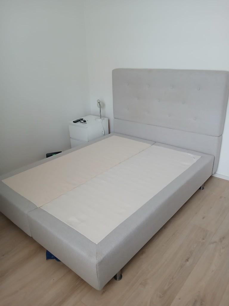 boxspring van ikea, Huis en Inrichting, Slaapkamer | Boxsprings, Ophalen, Gebruikt, Tweepersoons, 200 cm