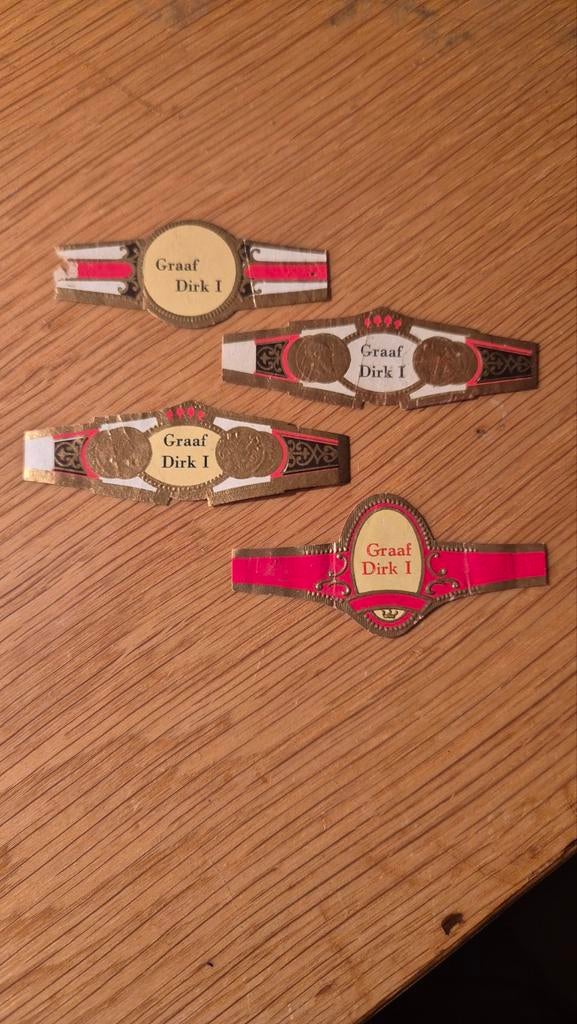 Sigarenbanden Nwe Pekela, Verzamelen, Ophalen, Zo goed als nieuw, Sigarenbandjes