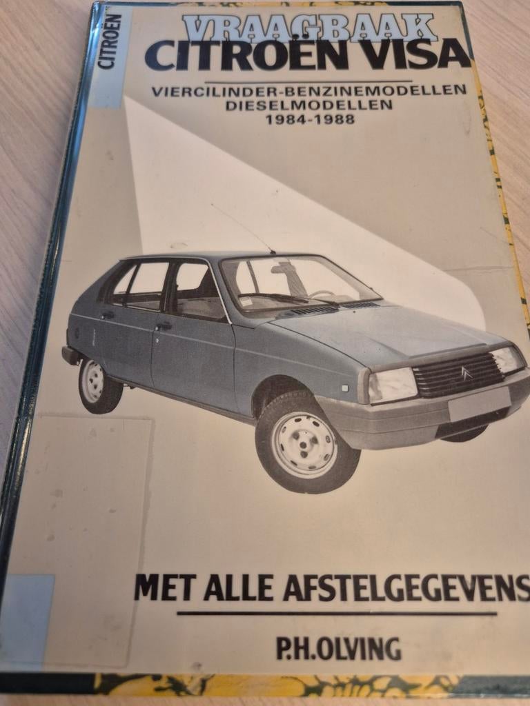 1984 1988 hardcover Citroën Visa II vraagbaak óók 14GT TRS, Ophalen of Verzenden