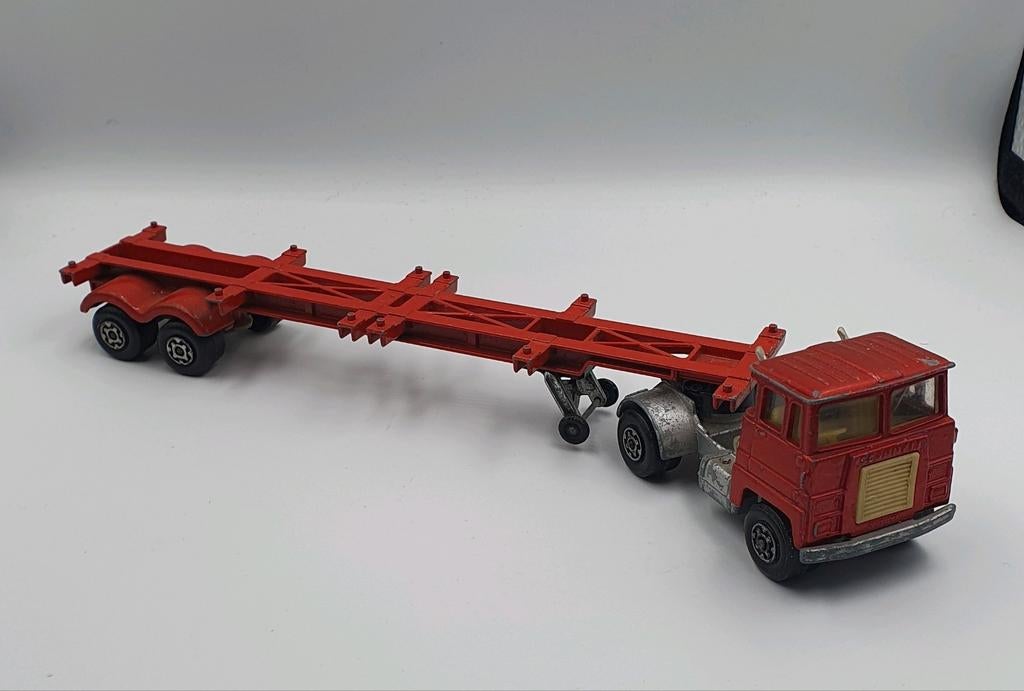 Vintage Matchbox King Size K-16 Scammell Container Truck, Overige merken, Gebruikt, 1:50 of kleiner, Ophalen of Verzenden