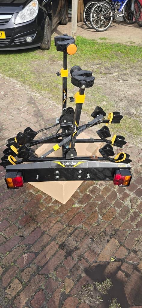 Spinder Hawk fietsendrager voor 2 of 3 fietsen, Ophalen of Verzenden