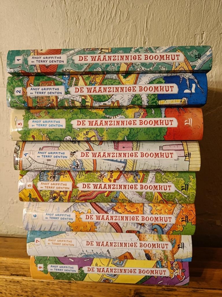 9 Delen van de Waanzinnige boomhut., Ophalen of Verzenden, Zo goed als nieuw