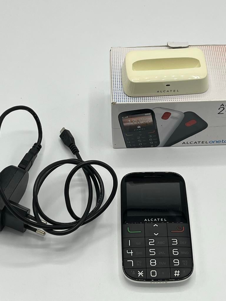 Alcatel Senioren Mobiele Telefoon - Eenvoudig & Compleet, Gebruikt, Geen camera, Ophalen of Verzenden, Klassiek of Candybar