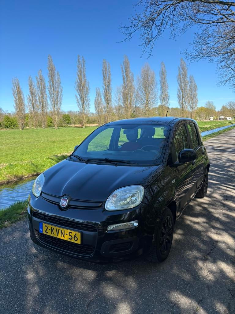 Fiat Panda 0.9 Twinair 48KW 2013 Zwart NAP, Stof, Panda, LED verlichting, Zwart