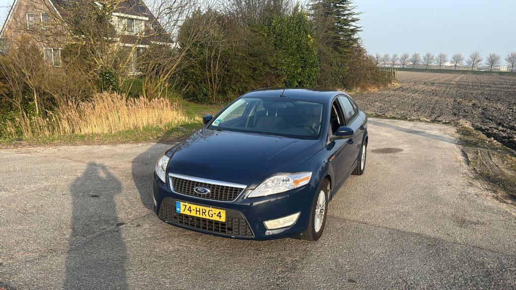 Ford Mondeo 2.0-16V Trend CLIMA 141.000 NAP BLAUW 2009, Gebruikt, Blauw, Origineel Nederlands, 75 €/maand