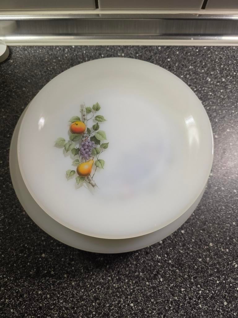 Ontbijt bordjes 6 stuks en ook  grote borden (glas), Nieuw, Ophalen of Verzenden, Glas, Bord(en)