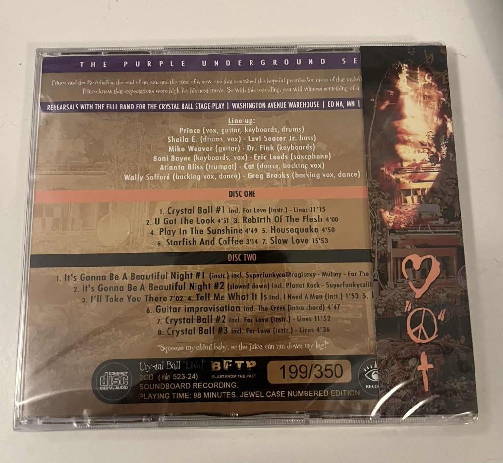 Prince - Crystal Ball (The Warehouse Rehearsals) 2CD, Verzenden, 1980 - 1989, Nieuw in verpakking