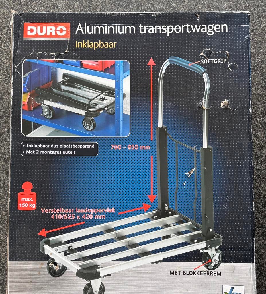 Transportwagen, Ophalen, Zo goed als nieuw