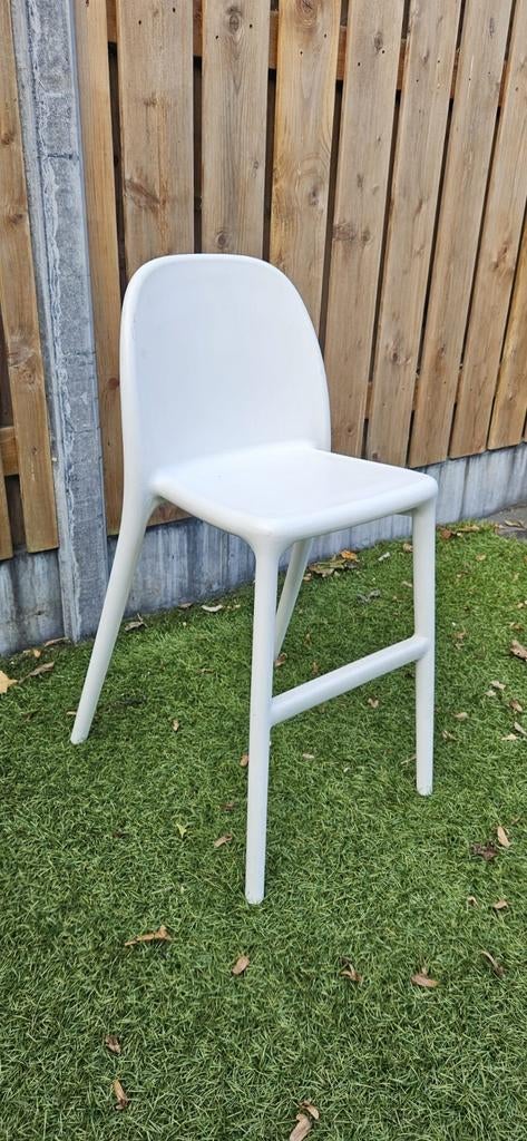Witte IKEA Urban stoel - Gebruikt, Huis en Inrichting, Stoelen, Ophalen, Kunststof, Gebruikt, Modern, Scandinavisch