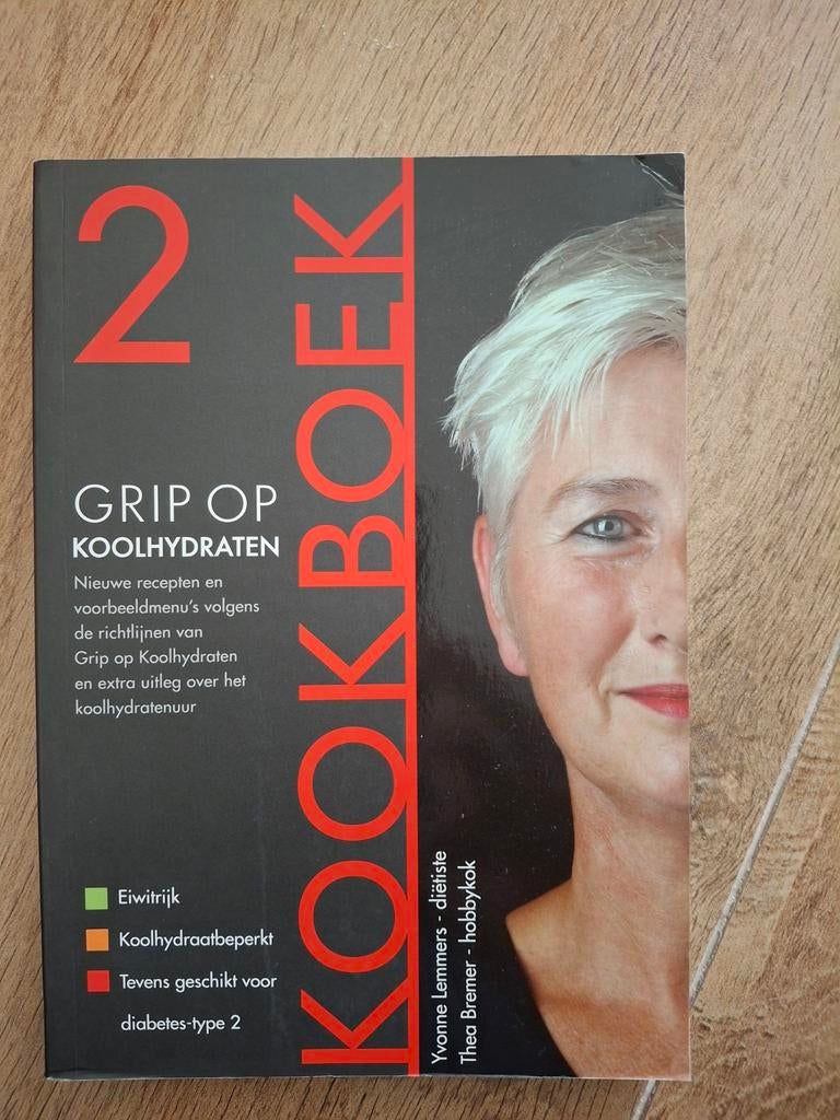 Yvonne Lemmers - grip op koolhydraten deel 2, Boeken, Kookboeken, Zo goed als nieuw, Ophalen of Verzenden