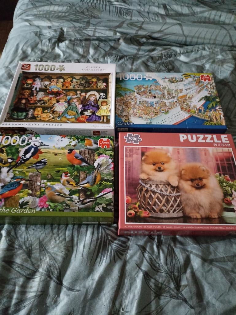 Legpuzzels 3 euro per stuk, Ophalen of Verzenden, 500 t/m 1500 stukjes, Zo goed als nieuw