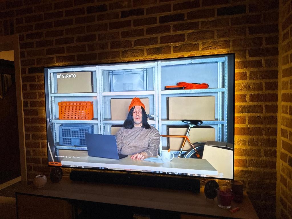 Samsung QE75Q80C QLED 4K TV – 75 inch – zo goed als nieuw!, Ophalen, QLED, 120 Hz, Zo goed als nieuw