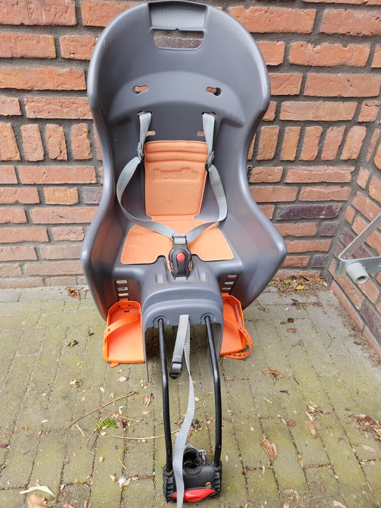 Fietsstoeltje achter, Ophalen, Gebruikt, Achterzitje, Boodie