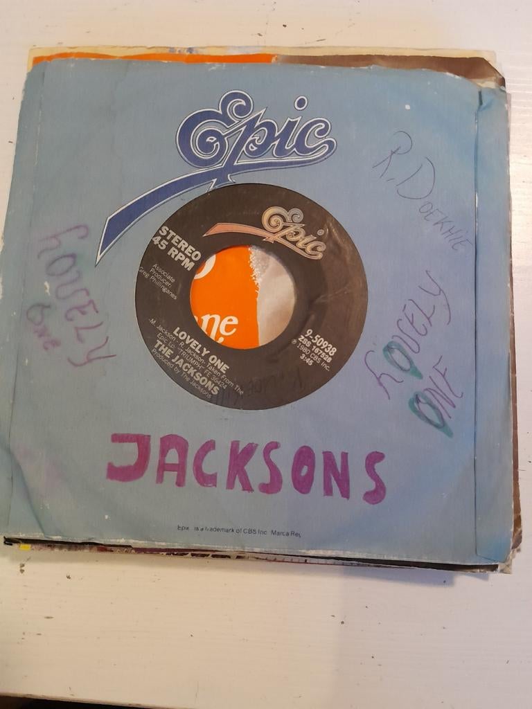 The jacksons 7inch lovely one, Ophalen of Verzenden, Zo goed als nieuw, Pop