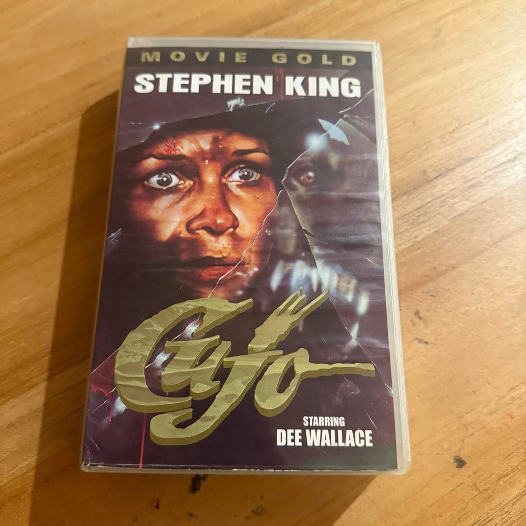 Stephen King - Cujo VHS - Horrorfilm, Cd's en Dvd's, VHS | Film, Vanaf 16 jaar, Ophalen of Verzenden, Gebruikt, Horror