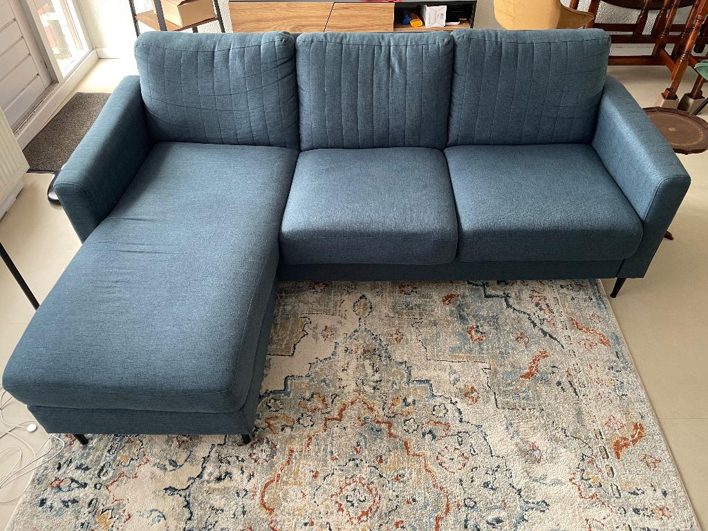 Hoekbank, Huis en Inrichting, Ophalen, 100 tot 125 cm, Hoekbank, Driepersoons