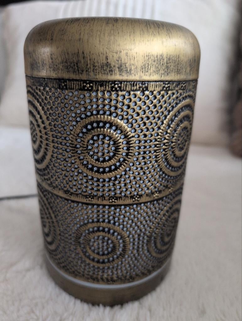 Aroma Diffuser Goudkleurig met Sterren en Maan Design, Ophalen of Verzenden, Zo goed als nieuw