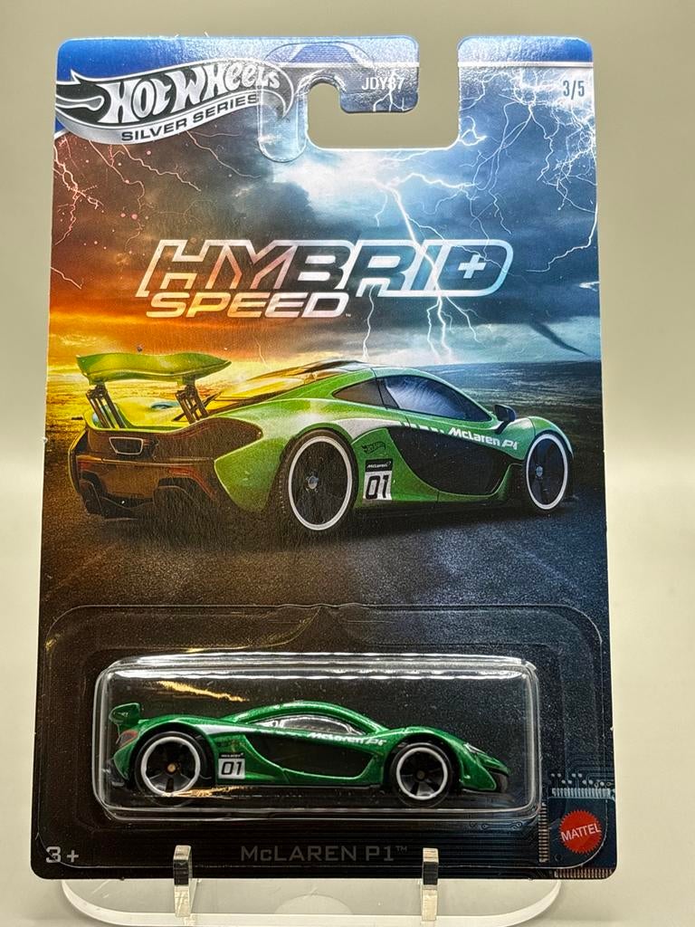 Hot Wheels Silver Series McLaren P1, Hobby en Vrije tijd, Modelauto's | Overige schalen, Auto, Nieuw, Ophalen of Verzenden, Mattel