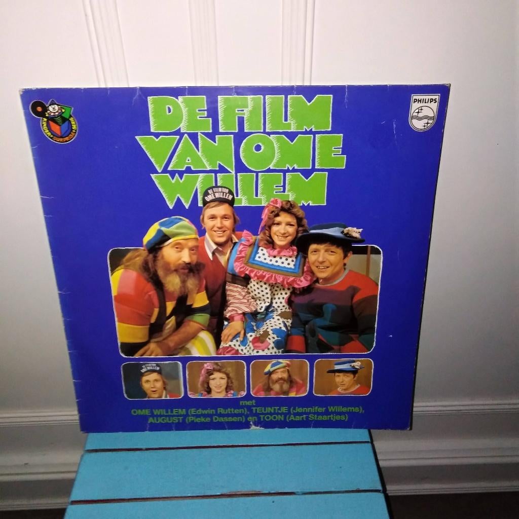 LP De film van ome Willem, Ophalen, Gebruikt, Overige typen, 6 tot 9 jaar