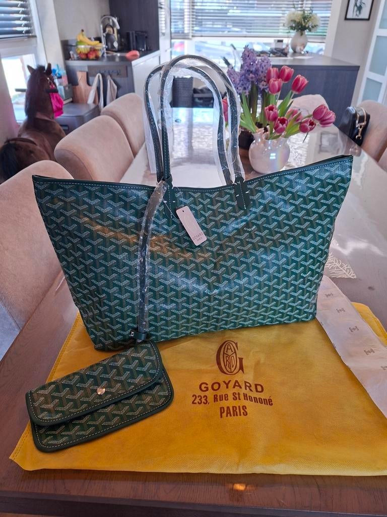 Goyard tas tote-bag groen, Ophalen of Verzenden
