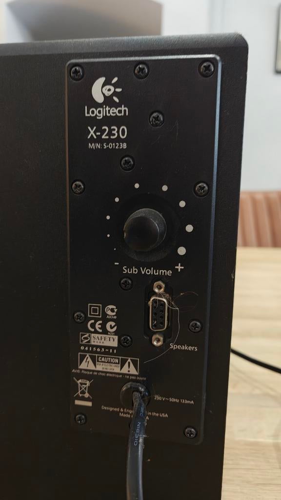 Logitech X230 2.1 Luidsprekerset voor PC, Laptop & TV, Computers en Software, Pc speakers, Ophalen, Gebruikt, Audiokanaal 2.1