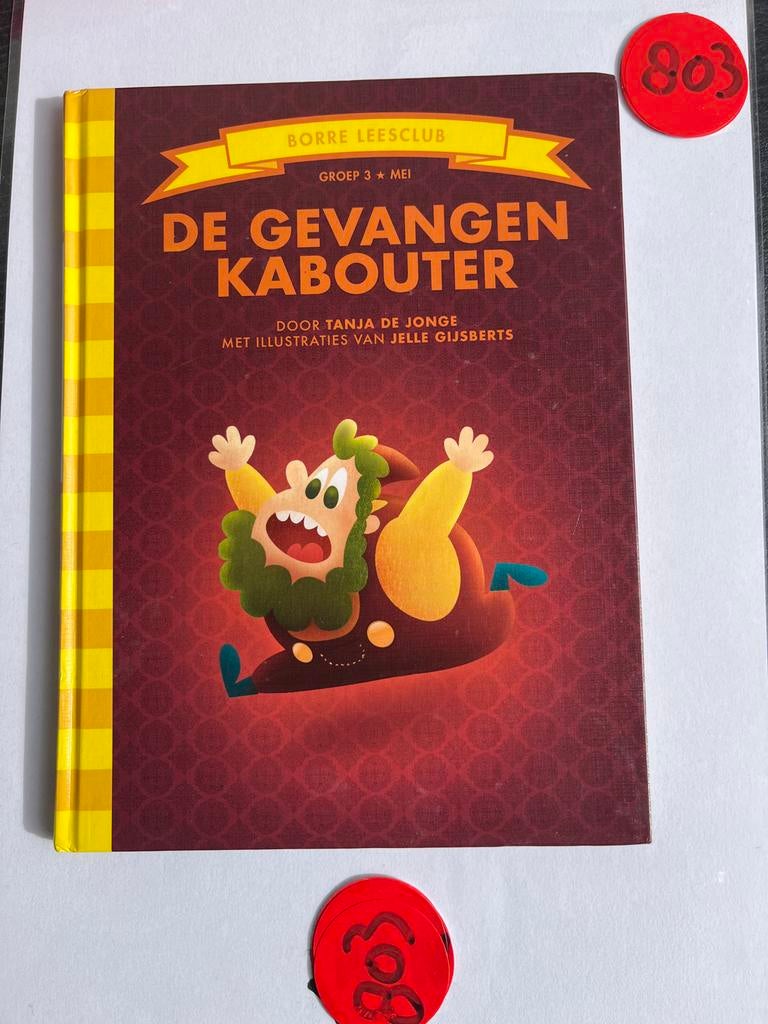 Borre Leesclub: De Gevangen Kabouter - Groep 3, Boeken, Ophalen of Verzenden, Zo goed als nieuw, Fictie algemeen