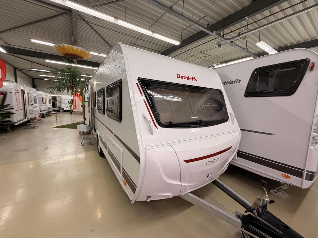 Dethleffs C'Joy Active 480 QLK +active pakket, Schokbreker, Dwarsbed, Bedrijf, Dethleffs